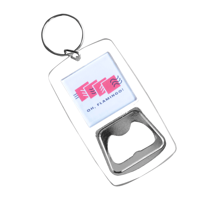 Oh, Flamingo! bottle opener