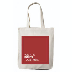 JXP We Are Indies Together Tote Bag (Red)