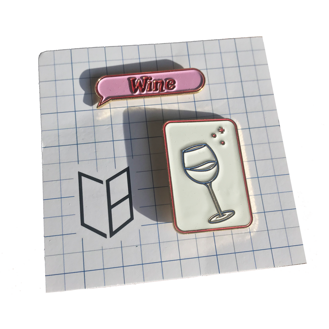 Clara Benin Wine pin pack